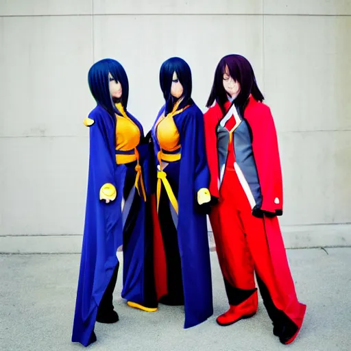 Image similar to akatsuki cosplay