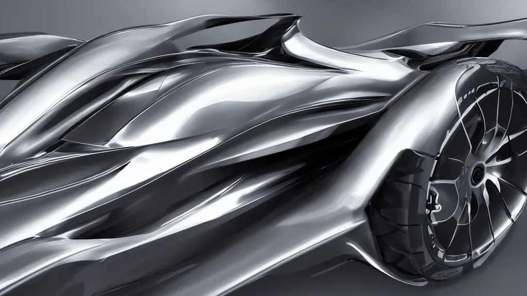 Image similar to photo of a mclaren scifi concept car, cinematic, fine details, symmetrical, 4 k