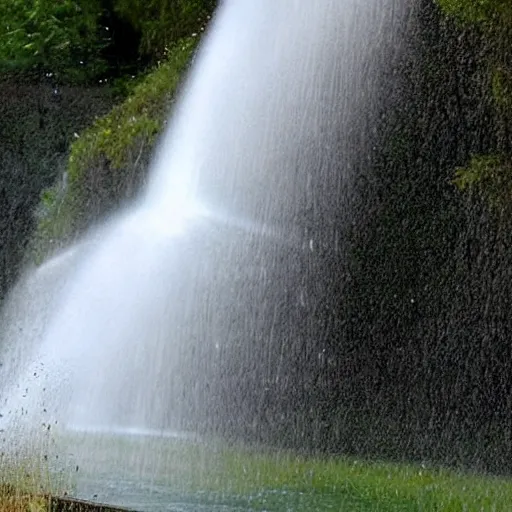 Image similar to water falling from the sky