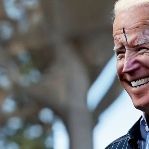 Prompt: Joe Biden in Sons of anarchy very detail4K quality super realistic