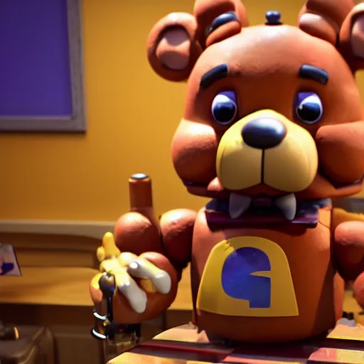 ArtStation - Freddy Fazbear's Pizza Animatronics