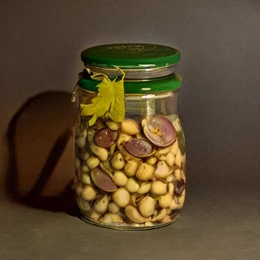 Image similar to a jar with pickled rats