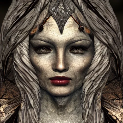 Image similar to mother of dark magic, Goddess of evil, realistic, hyper details, 8k, HD