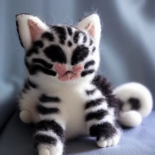 Image similar to kitten stuffed animal