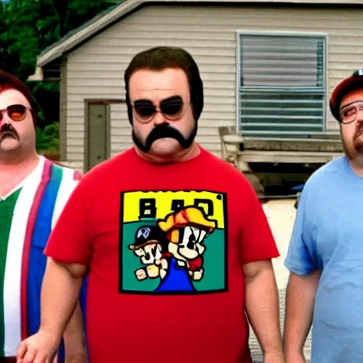 Trailer Park Boys lost episode where they meet the Stable Diffusion