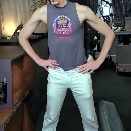 Image similar to jerma 9 8 5 gigachad