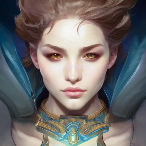 Image similar to perfectly - centered - portrait of league of legends, intricate, highly detailed, digital painting, artstation, concept art, smooth, sharp focus, illustration, unreal engine 5, 8 k, art by artgerm and greg rutkowski and alphonse mucha