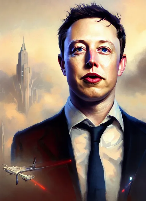 Image similar to Highly detailed portrait of Elon musk mixed with Mark zuckerberg and Tom Hiddleston, Stephen Bliss, unreal engine, fantasy art by Greg Rutkowski, Loish, Rhads, ferdinand knab, Makoto Shinkai and Lois van baarle, ilya kuvshinov, rossdraws, Tom Bagshaw, alphonse mucha, global illumination, radiant light, detailed and intricate environment