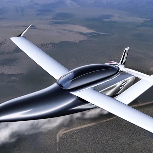 Image similar to a plane designed by Tesla, Inc. Promotional photo 2022