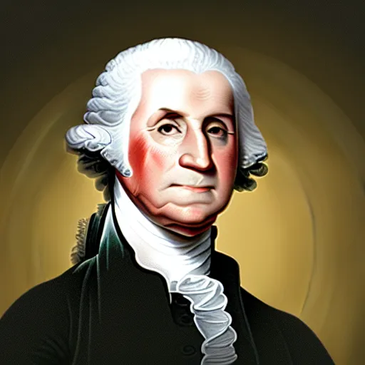 Image similar to photo of george washington as a real life person, dslr