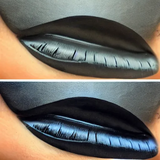 Prompt: black paint comparison