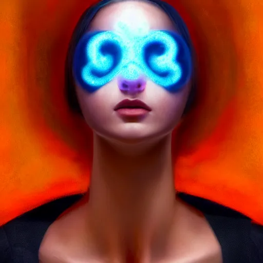 Image similar to I've discovered life, scientist, ecstatic, infinite power, manic, perfect eyes, full body shot, portrait, energized face, noble, medieval, vivid colors, elegant, concept art, sharp focus, digital art, Hyper-realistic, 4K, Unreal Engine, Highly Detailed, HD, Dramatic Lighting by Brom, trending on Artstation