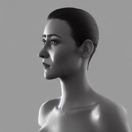 Prompt: raytraced octane render of a beautiful woman