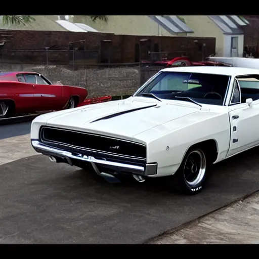 Image similar to 1969 charger rt/se, 8k, super hd, hyper realistic, fantastically detailed, fully detailed,