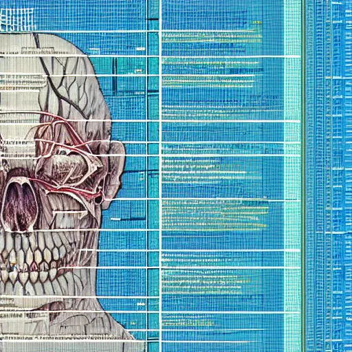 Prompt: cyber embayment anatomy of miniscule hypocrisy