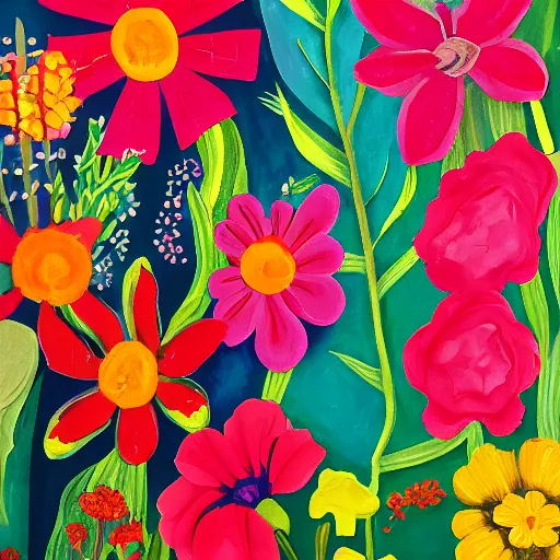 Image similar to synthetic elements of gouache painting of flowers and flower borders