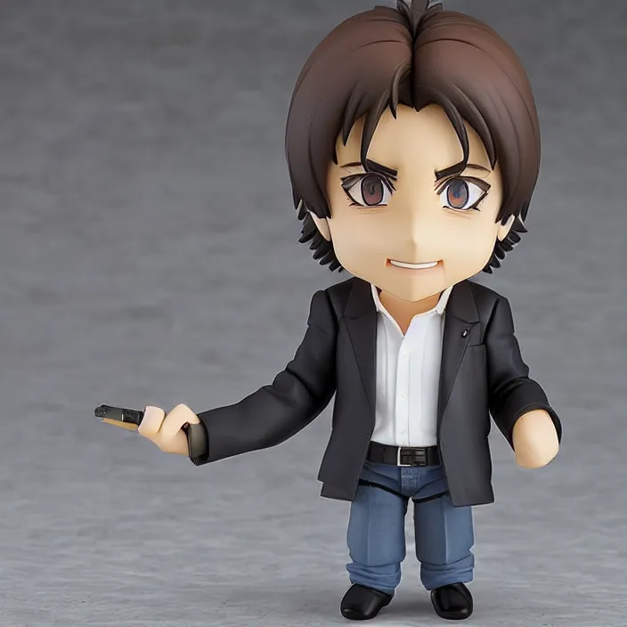 Image similar to Al pacino, An anime Nendoroid of Al Pacino, figurine, detailed product photo, highly intricate