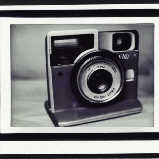 Prompt: Polaroid photo of a time travelling device [Year Unknown]