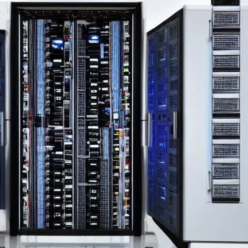 Image similar to the strongest supercomputer in the world, award - winning photograph a - s 2 0