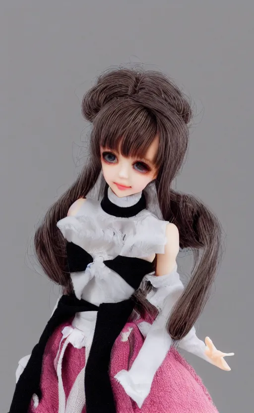 Image similar to dollfie in Sleeveless turtleneck baroque dress