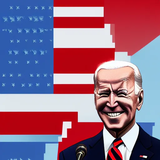 Prompt: Joe Biden is a Russian president, hyperdetailed, artstation, cgsociety, 8k