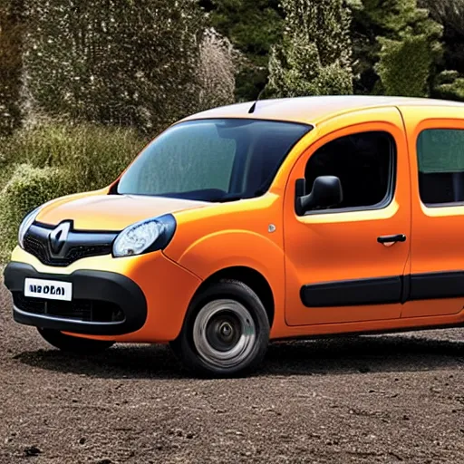 Image similar to Renault Kangoo as a monstertruck