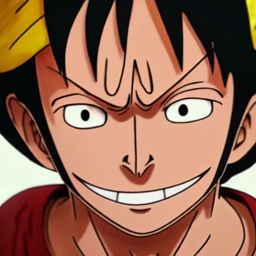 Monkey D Luffy As a Real Person Frontlight FullHD Warm · Creative Fabrica