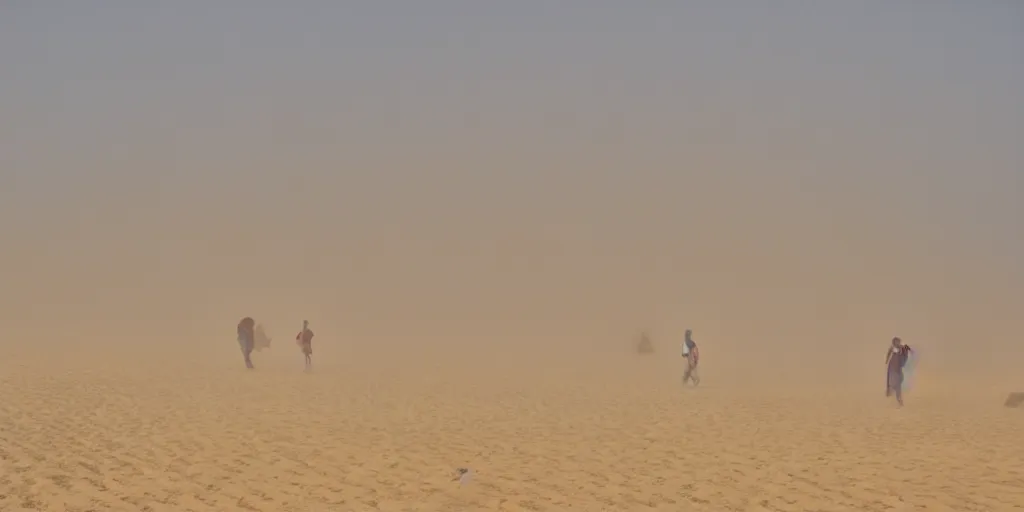 Prompt: sand storm