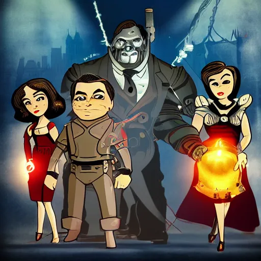 Image similar to bioshock : the animated series