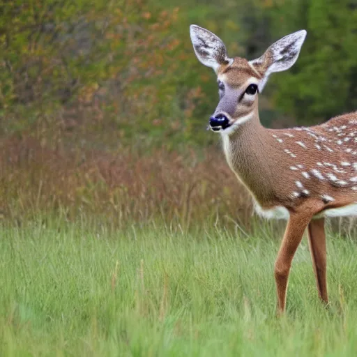 Prompt: a new species of deer
