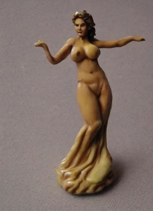 Image similar to Fine Image on the store website, eBay, Full body, 80mm resin detailed miniature of an attractive mature lady