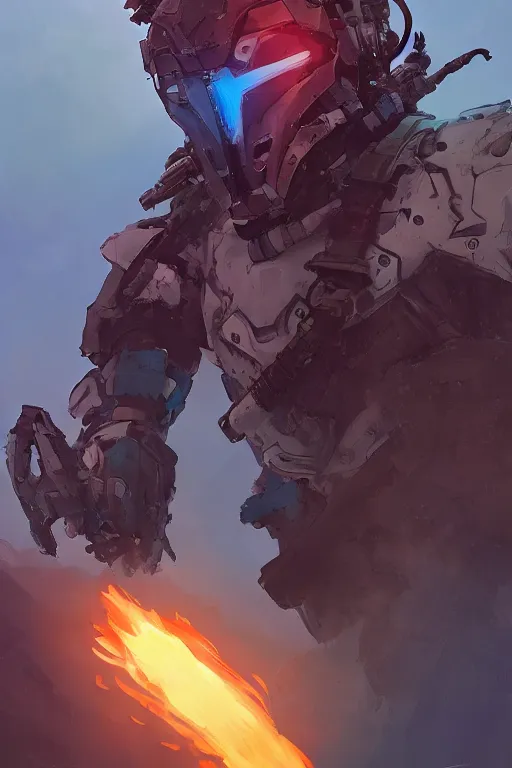 Image similar to combination suit armor aloy horizon forbidden west horizon zero dawn robot ninja mask helmet backpack tribal, art gta 5 comics, official fanart behance hd artstation by jesper ejsing, by rhads, makoto shinkai and lois van baarle, ilya kuvshinov, ossdraws radiating a glowing aura cgi rtx 2 0 2 2