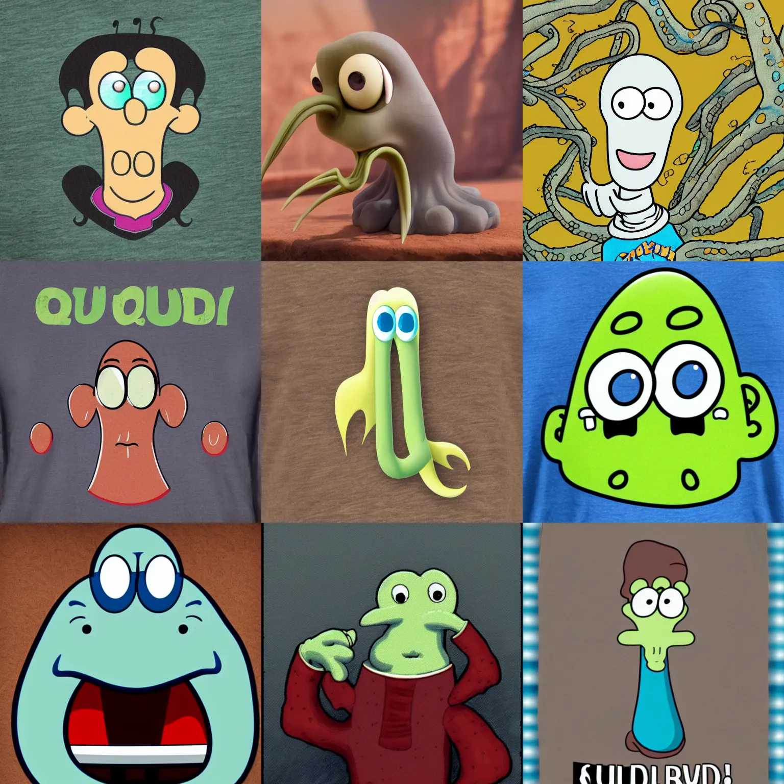 Image similar to squidward