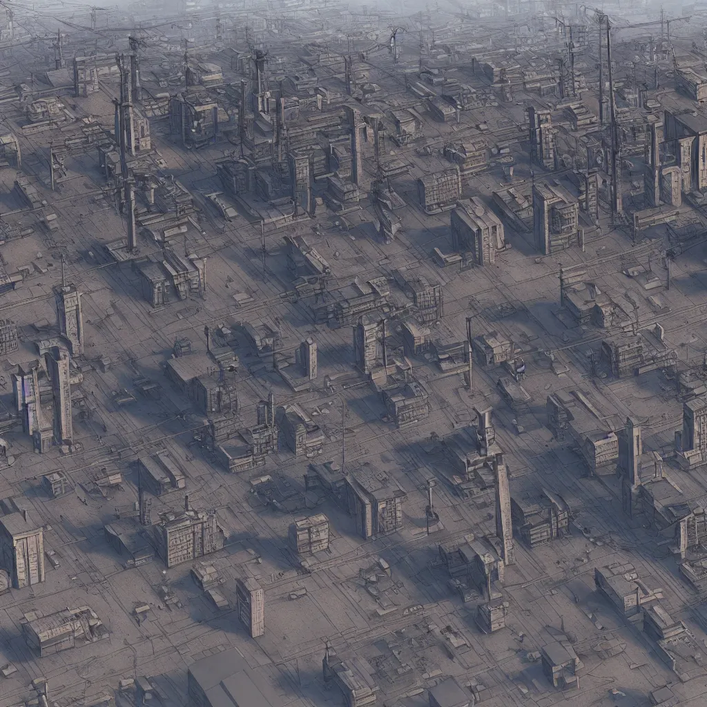 Prompt: average russian city, atmospheric, industrial, soviet architecture, very detailed, realistic brutalism, 4 k