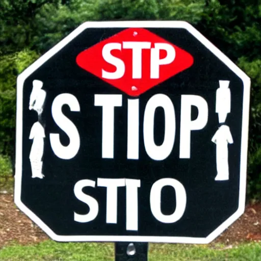 Prompt: a stop sign that has the word go