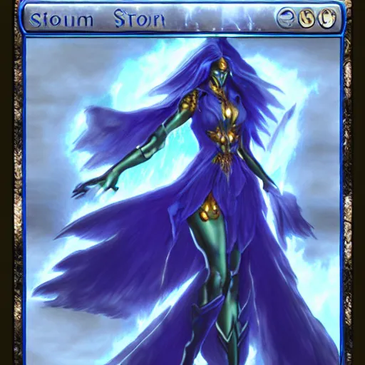 Prompt: storm crystal