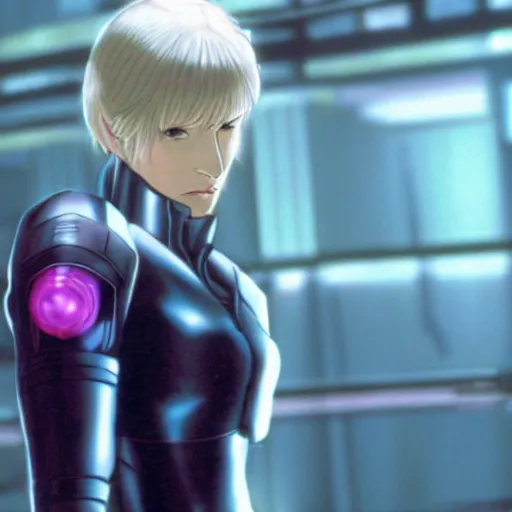 Image similar to cate blanchett as major kusanagi from ghost in the shell,anime,manga