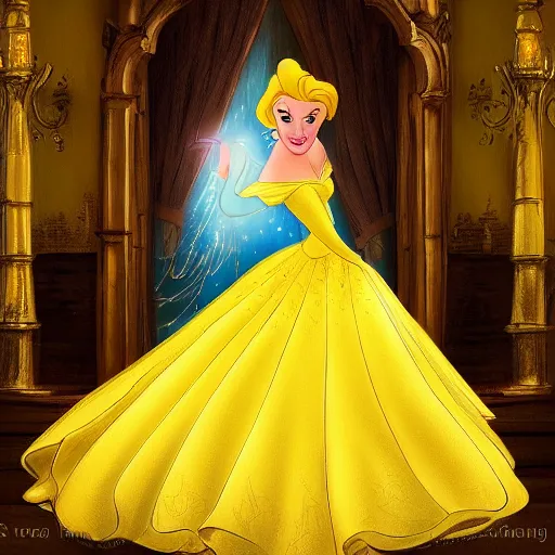 cinderella dressed in the world's most beautiful | Stable Diffusion ...