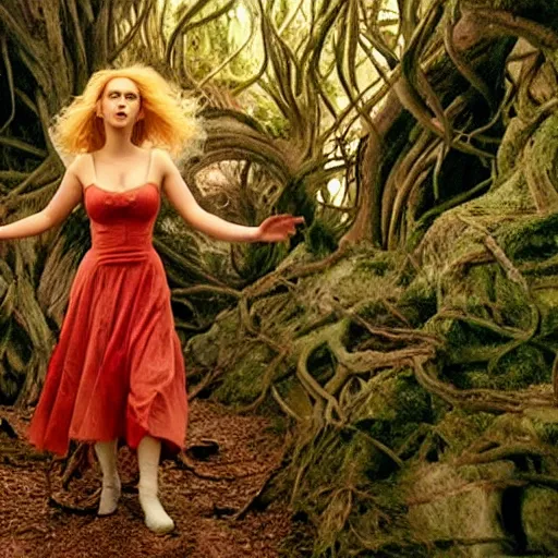 Image similar to a still of Scarlett Johansson in Pan's Labyrinth (2006)