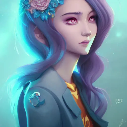 Image similar to a portrait of a beautiful nigtmare, art by lois van baarle and loish and ross tran and rossdraws and sam yang and samdoesarts and artgerm and saruei, digital art, highly detailed, intricate, sharp focus, Trending on Artstation HQ, deviantart, unreal engine 5, 4K UHD image