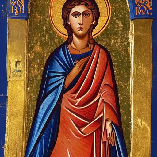 Image similar to byzantine art of the apprentice