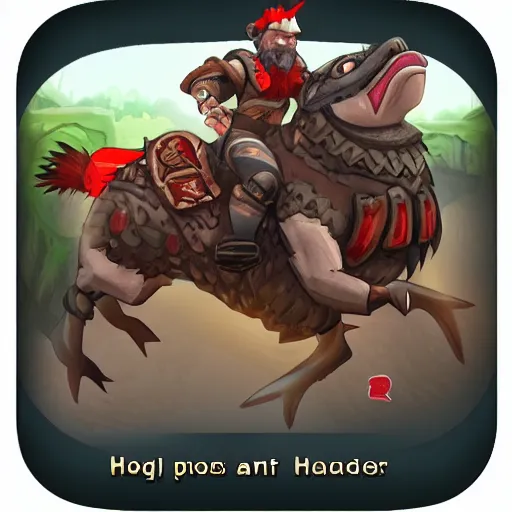 Image similar to hog rider