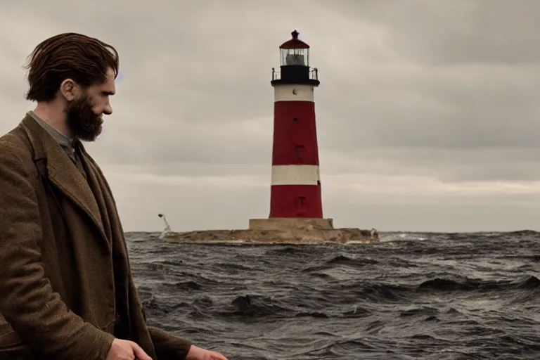 Image similar to The Lighthouse (2019) directed by Robert Eggers
