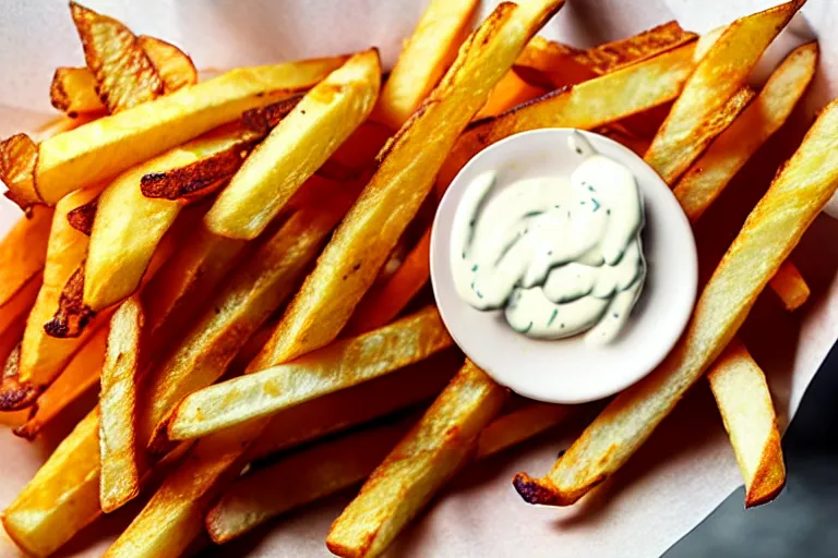 Image similar to best fries, best mayonnaise, best weather