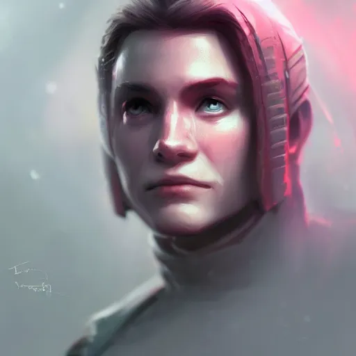 Image similar to portrait of a Jedi inspired by Emmanuel Shiu