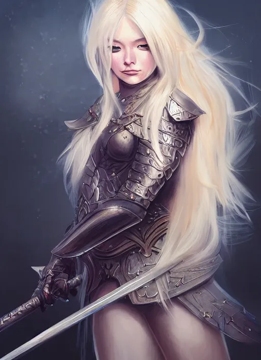 Image similar to blonde combat fairy venizian era, dark fantasy, extremely detailed, sharp focus, portrait, smooth, digital illustration, by rossdraws, frank franzzeta