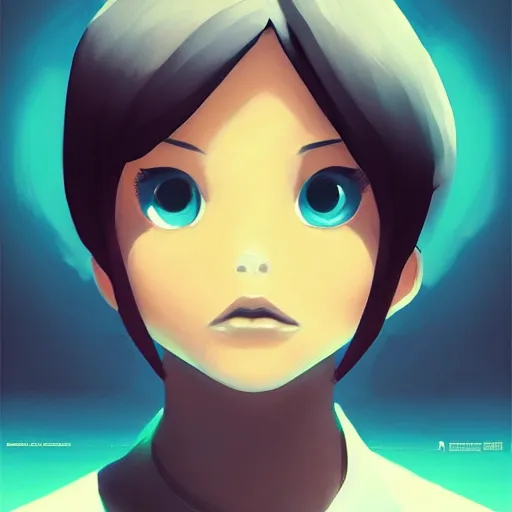 Image similar to face icon stylized minimalist nintendo, loftis, cory behance hd by jesper ejsing, by rhads, makoto shinkai and lois van baarle, ilya kuvshinov, rossdraws global illumination