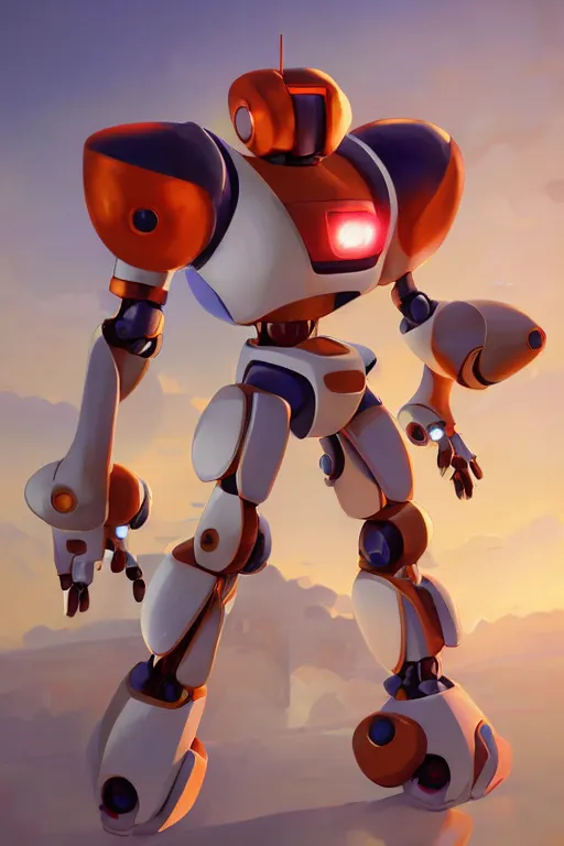 Image similar to metabots medabots medarotto medarot robot, behance hd by jesper ejsing, by rhads, makoto shinkai and lois van baarle, ilya kuvshinov, rossdraws global illumination ray tracing hdr radiating a glowing aura