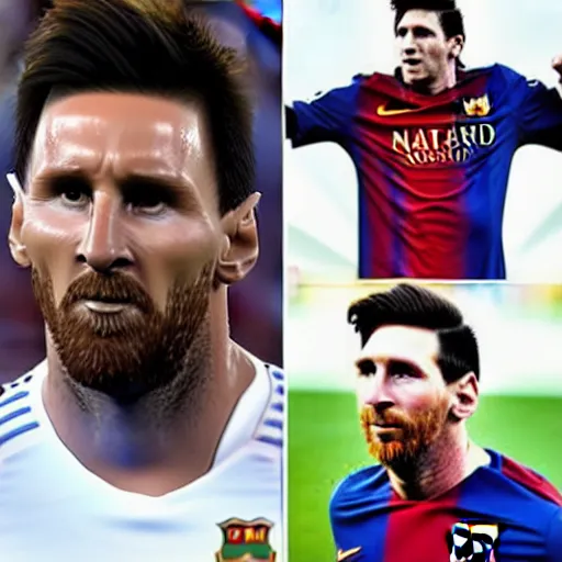 Image similar to messi using drugs