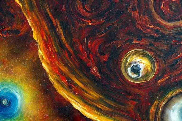 oil painting, close-up, hight detailed, melting humans | Stable ...